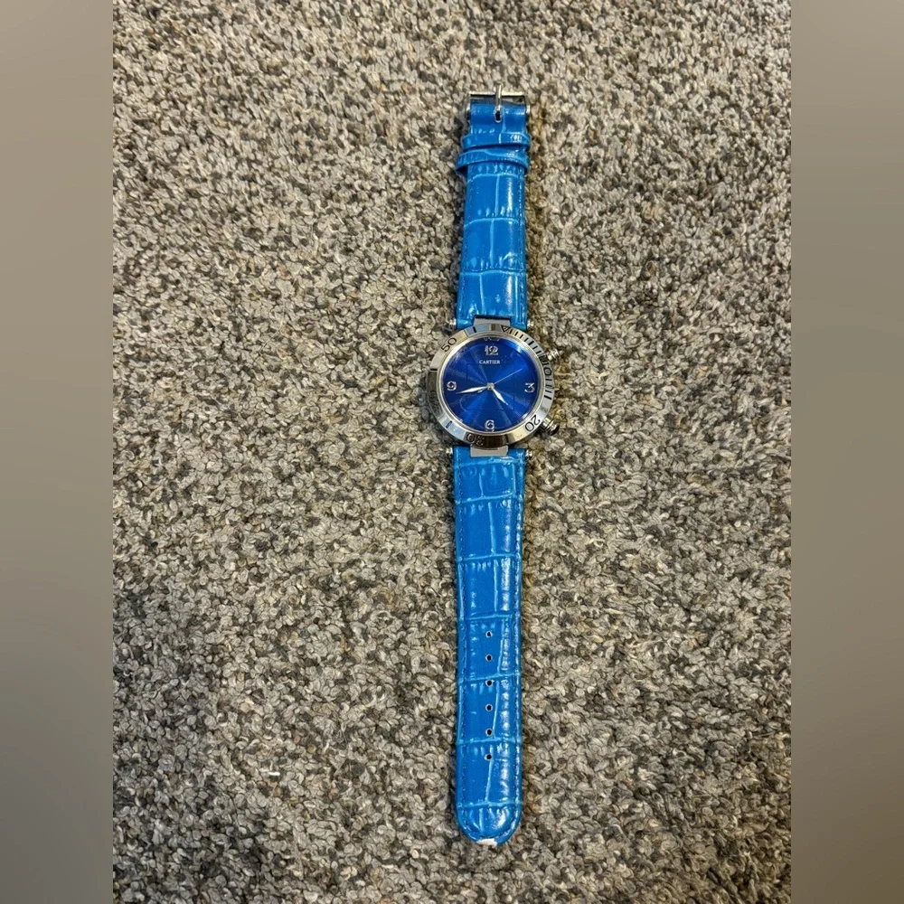 Cartier Lapis Pasha Watch